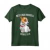 Best JACK RUSSELL MOM EVER - Maglietta da Donna, Idea Regalo Compleanno Jack Russell Terrier
