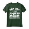 Ju-Jitsu Regalo Divertente - Una Vita Senza Maglietta HapTiger - Ideale per Appassionati di Arti Marziali