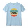 Kabaddi Shirt | Preferirei Giocare a Kabaddi Maglietta - Regalo Ideale per Giocatori di Kabaddi - Compleanno o Natale