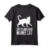 Gatto Khao Manee - Khao Manee - Gattino Khao Manee Maglietta - Coffee and Khao Manee Cat Quote - Fun Khao Manee Cat Gift for Birthdays