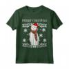Buon Natale Ornamento Khao Manee Gatto Natale Babbo Natale Maglietta - Regalo per Amanti dei Gatti - Ideale per Amici e Familiari