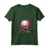 Donna Khao Manee - Gatto Samurai Kawaii - Maglietta con Collo a V per Appassionati di Gatti e Ninja