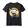 Samurai Khao Manee Gatto giapponese Kawaii Ninja Cat Maglietta - Design unico per gli amanti dei gatti e della cultura giapponese