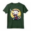 Samurai Khao Manee Gatto giapponese Kawaii Ninja Cat Maglietta - Design unico per gli amanti dei gatti e della cultura giapponese