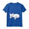 Sogno Di Sonno - Luce Snooze - Maglietta Gatto Khao Manee per Dormire - Ideale per Amanti dei Gatti e Dormienti