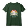 Khao Manee Gatto Mamma Divertente Retrò Amore - Maglietta Unica per Gatti Tailandesi - Regalo Ideale per Amanti dei Gatti