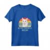 Khao Manee Gatto Mamma Divertente Retrò Amore - Maglietta Unica per Gatti Tailandesi - Regalo Ideale per Amanti dei Gatti