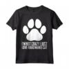 I'm not crazy, I just love Khao Manee cat - Funny T-shirt for Khao Manee Cat Lovers - Ideal for Khao Manee Cat Moms or Dads
