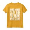 Khao Manee Cats Are Freaking Awesome Maglietta - Unique Gift for Khao Manee Cat Lovers - Fun Birthday Present