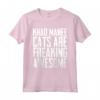 Khao Manee Cats Are Freaking Awesome Maglietta - Unique Gift for Khao Manee Cat Lovers - Fun Birthday Present