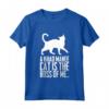 Gattino Khao Manee - Mamma Khao Manee - Khao Manee papà Maglietta - Regalo divertente per amanti dei gatti Khao Manee