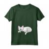 Donna Sogno Di Sonno - Luce Snooze - Khao Manee Gatto - Maglietta Confortevole per Dormire o Rilassarsi