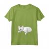 Donna Sogno Di Sonno - Luce Snooze - Khao Manee Gatto - Maglietta Confortevole per Dormire o Rilassarsi