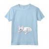 Donna Sogno Di Sonno - Luce Snooze - Khao Manee Gatto - Maglietta Confortevole per Dormire o Rilassarsi