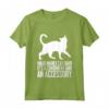 Khao Manee Cat Hair - It's a Condiment and an Accessory Maglietta - Funny Khao Manee Cat Lover Gift for Men and Women - Ideal for Khao Manee Cat Birthday or Just for Fun