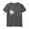 Khao Manee Cat Heartbeat ECG Love - Maglia a Manica per Amanti dei Gatti Khao Manee - Regalo Unico per Gli Amanti degli Animali