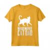 Uomo Khao Manee Cat Dad Maglietta - Regalo divertente per Gattino Khao Manee - Ideale per Compleanno