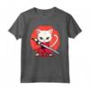 Samurai Khao Manee Cat - Gatto Giapponese Samurai Kawaii, Ninja Maglietta - Acquista Design Online