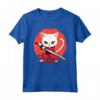 Samurai Khao Manee Cat - Gatto Giapponese Samurai Kawaii, Ninja Maglietta - Acquista Design Online