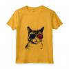 Donna Khao Manee Cat 4th Luglio America USA Bandiera Maglietta con Collo a V - Regalo per Proprietari di Gatti - Ideale per Natale o Compleanni