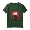 Donna Gatto Giapponese Ninja Kawaii Khao Manee Cat Samurai Maglietta con Collo a V - Stile Unico e Originale - Acquista Online Maglietta Donna Gatto