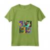 Donna Khao Manee Cat Pop Art Design - Maglietta Colorata con Collo a V - Regalo Perfetto per Amanti dei Gatti - Ideale per Natale, Ringraziamento o Compleanni