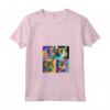 Donna Khao Manee Cat Pop Art Design - Maglietta Colorata con Collo a V - Regalo Perfetto per Amanti dei Gatti - Ideale per Natale, Ringraziamento o Compleanni