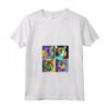 Donna Khao Manee Cat Pop Art Design - Maglietta Colorata con Collo a V - Regalo Perfetto per Amanti dei Gatti - Ideale per Natale, Ringraziamento o Compleanni