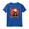 Samurai Khao Manee Gatto giapponese Kawaii Ninja Cat Maglietta - Design Unico e Kawaii - Perfetto per gli Amanti della Cultura Giapponese