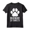 Khao Manee Cat Gangsta - Maglietta per amanti dei gatti Khao Manee - Regalo divertente per Mamma e Papà