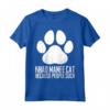Khao Manee Cat Because People Suck - Funny Cat Saying T-shirt - Ideal Gift for Khao Manee Cat Lovers