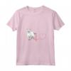 Khao Manee Cat Heartbeat ECG Love - Maglietta con Collo a V per Amanti dei Gatti Khao Manee - Regalo Unico per Gatti