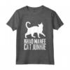 Khao Manee Cat Junkie Maglietta - Ideale Regalo per Amanti dei Gatti Khao Manee - Divertente e Unico!