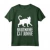 Khao Manee Cat Junkie Maglietta - Ideale Regalo per Amanti dei Gatti Khao Manee - Divertente e Unico!