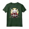 Samurai Gatto Giapponese Kawaii Ninja Khao Manee Cat Maglietta - Design Unico per Appassionati di Gatti e Cultura Giapponese