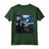 Khao Manee - Gatto Starry Night - Maglietta per Amanti dei Gatti - Ideale per Proprietari di Khao Manee Cat - Acquista Online