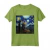 Khao Manee - Gatto Starry Night - Maglietta per Amanti dei Gatti - Ideale per Proprietari di Khao Manee Cat - Acquista Online