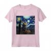 Khao Manee - Gatto Starry Night - Maglietta per Amanti dei Gatti - Ideale per Proprietari di Khao Manee Cat - Acquista Online