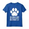 This House is Under the Protection of a Khao Manee Cat T-Shirt - Funny Gift for Khao Manee Cat Lovers - Ideal for Khao Manee Cat Birthday