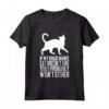 If My Khao Manee Cat Doesn't Like You, I Probably Won't Either Funny T-shirt - Perfect Gift for Khao Manee Cat Lovers