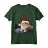 Khao Manee Cat Christmas - Gatto Khao Manee Maglietta per Amanti dei Gatti - Ideale per Natale o Compleanno
