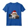 Khao Manee Cat Christmas - Gatto Khao Manee Maglietta per Amanti dei Gatti - Ideale per Natale o Compleanno