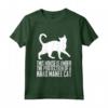 This House is Under the Protection of a Khao Manee Cat - Maglietta divertente per amanti dei gatti Khao Manee - Regalo perfetto per compleanni e non solo