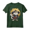 Gatto giapponese Ninja Kawaii Khao Manee Cat Samurai Maglietta - Design Unico per Appassionati di Gatti e Cultura Giapponese