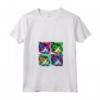 Donna Khao Manee Cat Pop Art - Maglietta Colorata con Design Illustrazione Animale - Ideale come Regalo per Amanti dei Gatti