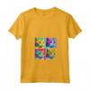 Donna Khao Manee Cat Pop Art Design - Maglietta Colorata con Collo a V per Amanti dei Gatti - Regalo Perfetto per Natale, Compleanni, San Valentino
