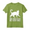 Some Heroes Have Fur Instead of Wings - Maglietta Gatti Khao Manee con Citazione - Regalo Unico per Amanti dei Gatti