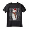 Santa Hat Xmas Khao Manee Gatto Brutto Natale Maglietta - Ideale Regalo per Amanti dei Gatti e Amici degli Animali
