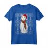 Santa Hat Xmas Khao Manee Gatto Brutto Natale Maglietta - Ideale Regalo per Amanti dei Gatti e Amici degli Animali