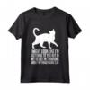 I Might Look Like I'm Listening to You - Khao Manee Gatto Maglietta - Regalo Divertente per Amanti dei Gatti Khao Manee
